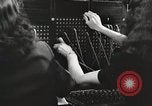 Image of telephone operator United States USA, 1944, second 14 stock footage video 65675062826