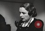 Image of telephone operator United States USA, 1944, second 51 stock footage video 65675062826