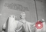 Image of Lincoln Memorial Washington DC USA, 1941, second 50 stock footage video 65675062829