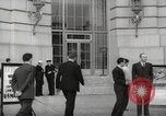 Image of men enlist at US Navy recruitment center in World War 2 San Francisco California USA, 1941, second 1 stock footage video 65675062832