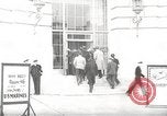 Image of men enlist at US Navy recruitment center in World War 2 San Francisco California USA, 1941, second 31 stock footage video 65675062832