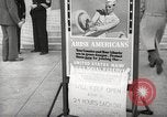 Image of men enlist at US Navy recruitment center in World War 2 San Francisco California USA, 1941, second 50 stock footage video 65675062832