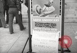 Image of men enlist at US Navy recruitment center in World War 2 San Francisco California USA, 1941, second 52 stock footage video 65675062832