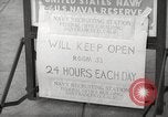 Image of men enlist at US Navy recruitment center in World War 2 San Francisco California USA, 1941, second 60 stock footage video 65675062832