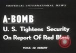 Image of Soviet Union possession of atomic bomb United States USA, 1949, second 1 stock footage video 65675062834