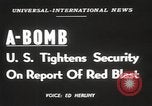 Image of Soviet Union possession of atomic bomb United States USA, 1949, second 7 stock footage video 65675062834