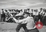 Standbild bewaffnete Schutz von Hanford Site kerntechnische Anlage Richland Washington USA, 1949, aus Sekunde 62 historischem Filmmaterial Videoclip 65675062835