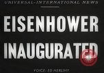 Standbild Präsident Dwight D Eisenhower Washington DC USA, 1953, aus Sekunde 13 historischem Filmmaterial Videoclip 65675062839