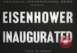 Standbild Präsident Dwight D Eisenhower Washington DC USA, 1953, aus Sekunde 15 historischem Filmmaterial Videoclip 65675062839