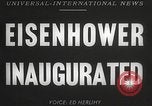 Standbild Präsident Dwight D Eisenhower Washington DC USA, 1953, aus Sekunde 17 historischem Filmmaterial Videoclip 65675062839