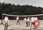 Standbild United States Army Air Forces Polebrook Northamptonshire England, 1943, aus Sekunde 30 historischem Filmmaterial Videoclip 65675062858