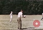 Standbild United States Army Air Forces Polebrook Northamptonshire England, 1943, aus Sekunde 44 historischem Filmmaterial Videoclip 65675062858