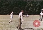 Standbild United States Army Air Forces Polebrook Northamptonshire England, 1943, aus Sekunde 45 historischem Filmmaterial Videoclip 65675062858