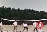 Standbild United States Army Air Forces Polebrook Northamptonshire England, 1943, aus Sekunde 48 historischem Filmmaterial Videoclip 65675062858