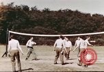 Standbild United States Army Air Forces Polebrook Northamptonshire England, 1943, aus Sekunde 54 historischem Filmmaterial Videoclip 65675062858