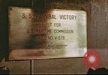 Image of Hannibal Victory ship San Francisco California USA, 1945, second 12 stock footage video 65675062868