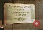 Image of Hannibal Victory ship San Francisco California USA, 1945, second 13 stock footage video 65675062868