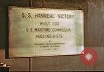 Image of Hannibal Victory ship San Francisco California USA, 1945, second 19 stock footage video 65675062868