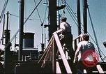 Image of Hannibal Victory ship Philippine Sea, 1945, second 35 stock footage video 65675062871