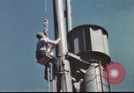 Image of Hannibal Victory ship Pacific ocean, 1945, second 10 stock footage video 65675062877