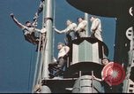 Image of Hannibal Victory ship Pacific ocean, 1945, second 54 stock footage video 65675062877