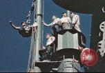 Image of Hannibal Victory ship Pacific ocean, 1945, second 57 stock footage video 65675062877