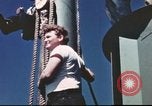 Image of Hannibal Victory ship Pacific ocean, 1945, second 58 stock footage video 65675062877