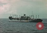 Image of Hannibal Victory ship Pacific ocean, 1945, second 62 stock footage video 65675062883