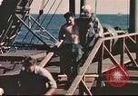 Image of Hannibal Victory ship Pacific ocean, 1945, second 21 stock footage video 65675062884