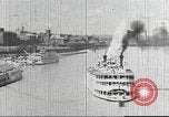 Immagine di Nave a vapore al porto di St Louis Saint Louis Missouri USA, 1945, secondo 27 filmato di repertorio 65675062893