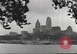 Immagine di Nave a vapore al porto di St Louis Saint Louis Missouri USA, 1945, secondo 29 filmato di repertorio 65675062893