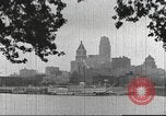 Immagine di Nave a vapore al porto di St Louis Saint Louis Missouri USA, 1945, secondo 32 filmato di repertorio 65675062893