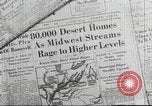 Standbild Schäden durch Hochwasser Ohio United States USA, 1937, aus Sekunde 4 historischem Filmmaterial Videoclip 65675062900