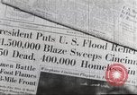 Standbild Schäden durch Hochwasser Ohio United States USA, 1937, aus Sekunde 62 historischem Filmmaterial Videoclip 65675062900
