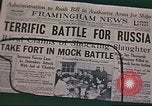 Standbild Air Raid-Warnung United States USA, 1942, aus Sekunde 46 historischem Filmmaterial Videoclip 65675062908