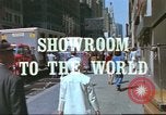 Image of New York City garment district 1970s New York City USA, 1978, second 8 stock footage video 65675062910