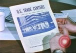 Image of trade show of American goods in Paris United States USA, 1978, second 16 stock footage video 65675062911