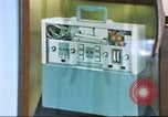 Image of trade show of American goods in Paris United States USA, 1978, second 36 stock footage video 65675062911