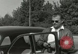 Image of taxicab driver Berlin Germany, 1959, second 10 stock footage video 65675062920