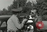 Image of taxicab driver Berlin Germany, 1959, second 17 stock footage video 65675062920