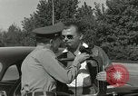Image of taxicab driver Berlin Germany, 1959, second 20 stock footage video 65675062920
