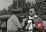 Image of taxicab driver Berlin Germany, 1959, second 23 stock footage video 65675062920