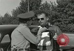 Image of taxicab driver Berlin Germany, 1959, second 29 stock footage video 65675062920