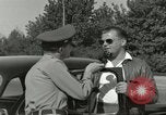 Image of taxicab driver Berlin Germany, 1959, second 31 stock footage video 65675062920