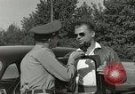Image of taxicab driver Berlin Germany, 1959, second 32 stock footage video 65675062920