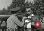 Image of taxicab driver Berlin Germany, 1959, second 33 stock footage video 65675062920