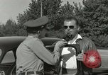 Image of taxicab driver Berlin Germany, 1959, second 37 stock footage video 65675062920