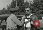 Image of taxicab driver Berlin Germany, 1959, second 39 stock footage video 65675062920