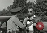Image of taxicab driver Berlin Germany, 1959, second 41 stock footage video 65675062920