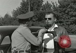 Image of taxicab driver Berlin Germany, 1959, second 42 stock footage video 65675062920
